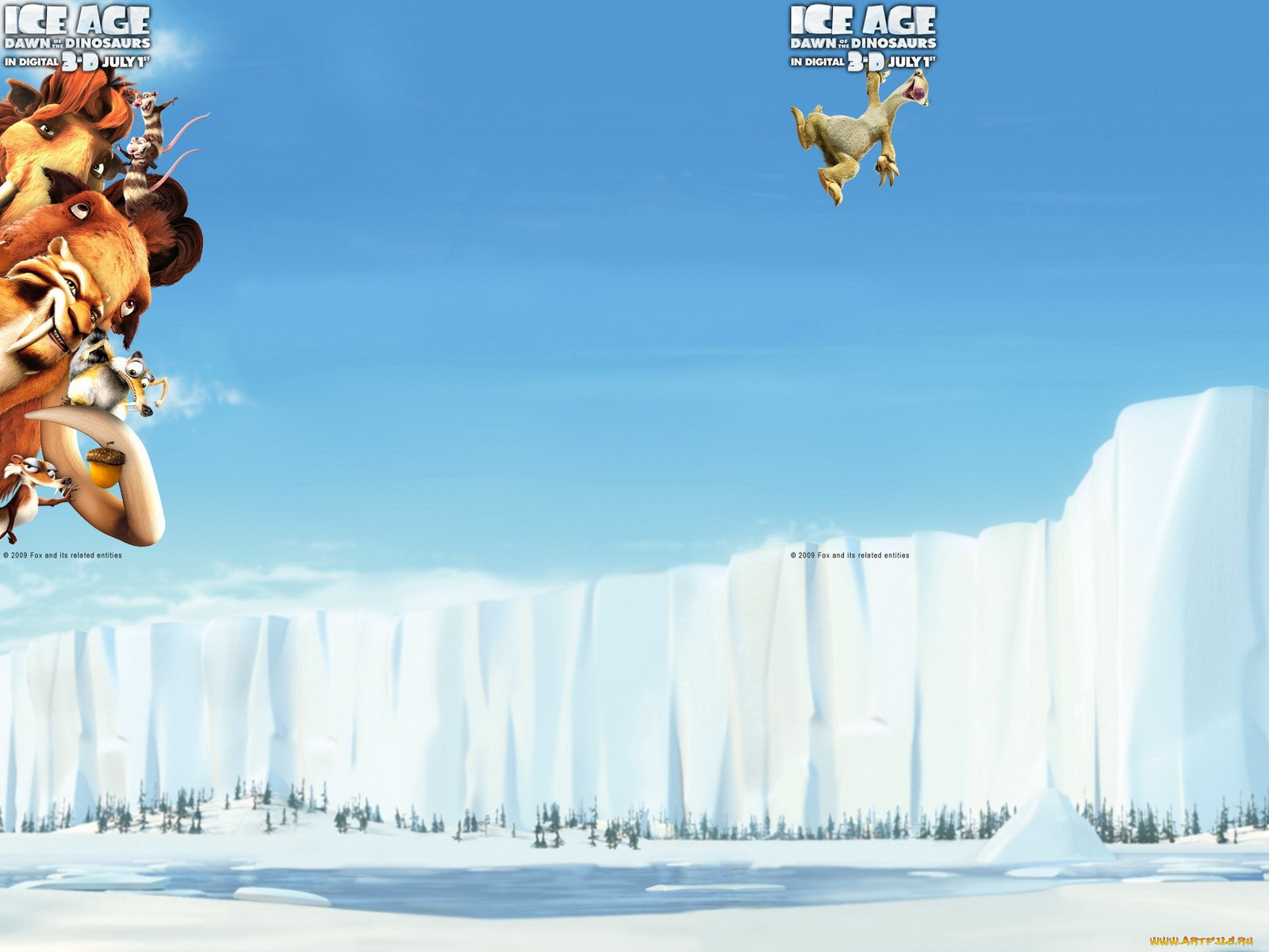, ice, age, dawn, of, the, dinosaurs